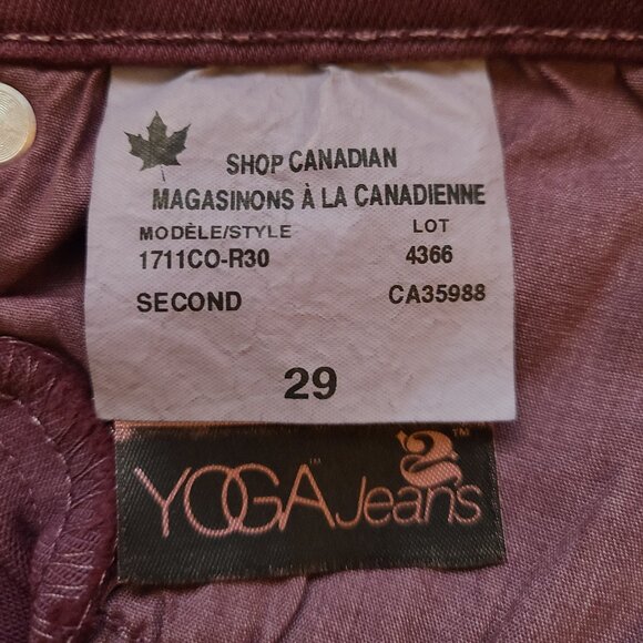 NWOT Second YOGA Jeans - Size 29 - Picture 6 of 6